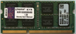 Kingston 8GB PC3-10600S