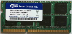 Team Group 8GB PC3-12800S