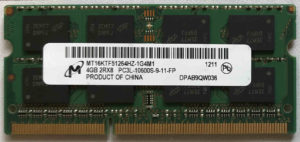 4GB 2Rx8 PC3L-10600S-9-11-FP