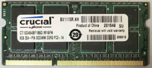 Crucial 8GB PC3L-14900S