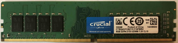 Crucial 8GB PC4-2133