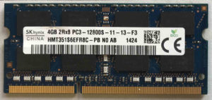 SKhynix 4GB PC3-12800S