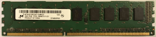 Micron 2GB PC3L-10600E