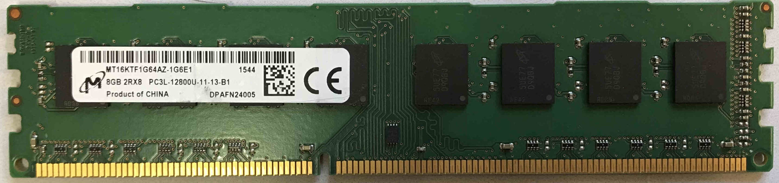 Mi89 Micron 8GB PC3L-12800U