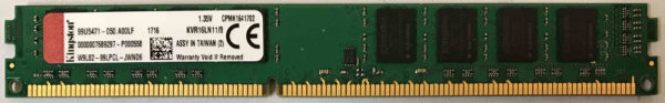 Kingston 8GB PC3L-12800U