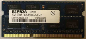Elpida 2GB PC3-8500S
