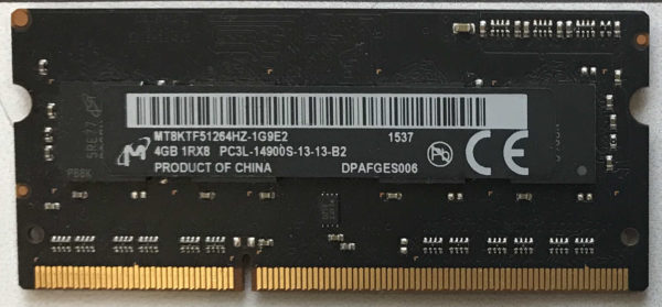 Micron 4GB PC3L-14900S