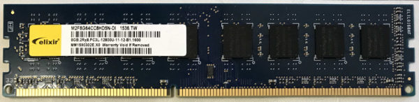 Elixir 8GB PC3L-12800U