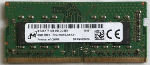 Micron 8GB PC4-2666V-SA2-11