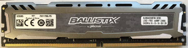 Micron 8GB PC4-2400 Ballistix