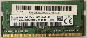 SKhynix 4GB 1Rx8 PC4-2133P-SA0-11