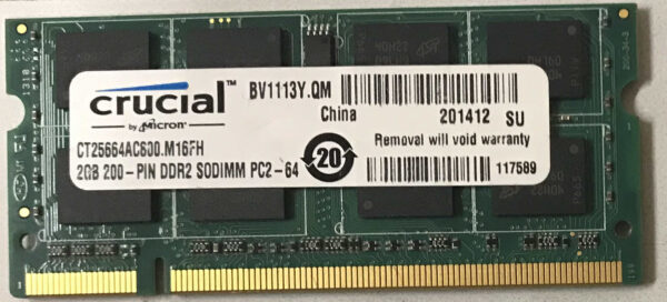 Crucial 2GB PC2-6400S