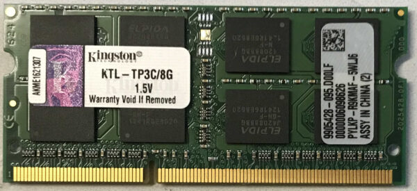 Kingston 8GB PC3-12800S KTL-TP3C/8G