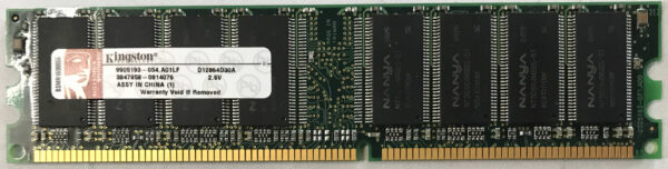 Kingston 1GB PC3200U