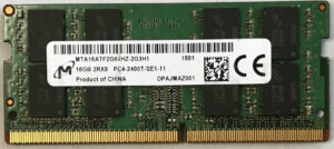 Micron 16GB PC4-2400T-SE1-11